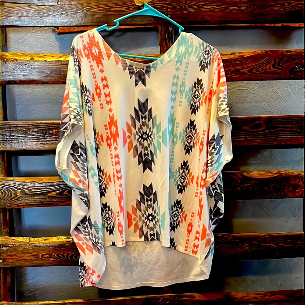 Cold cactus boutique flowy t-shirt